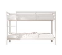 Sunny Jip Lits Superposés Blanc, En Bois | Lits Superposés Pour Enfants - Sans Matelas - Lit Superposé 2 Places 208 X 97 X 140 Cm | Pour Matelas: 90 X 200 Cm