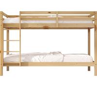 Sunny Jip Lits Superposés Couleurs Naturelles, En Bois | Lits Superposés Pour Enfants - Sans Matelas - Lit Superposé 2 Places 208 X 97 X 140 Cm |