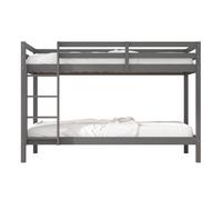 Sunny Jip Lits Superposés Gris, En Bois | Lits Superposés Pour Enfants - Sans Matelas - Lit Superposé 2 Places 208 X 97 X 140 Cm | Pour Matelas: 90 X 200 Cm