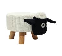 Sunny Tabouret pour Enfant Mouton Blanc | Chaise Design Animal | Pour la salle de jeux ou la chambre - 44 x 28 x 25 cm - à partir de 3 ans - Max. 100 kg