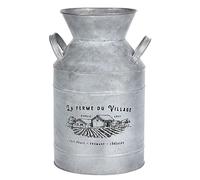 SUNNYDAYS GARDEN & METAL "LA FERME DU VILLAGE" POT A LAIT DECORE DIAM 22CM X H37CM