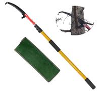 SUNORCHID Sécateur télescopique de 4,2 m - Scie extensible à longue portée pour élaguer et tailler les branches et les feuilles