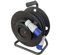SUNROAD Enrouleur de câble électrique Camping 3600W 25M P17