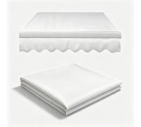 Sunsetter Retractable Sun Shade, tissu Oxford imperméable | Housse résistante aux UV, sans cadre, coupe personnalisée, porte de patio, court, taille (16,8 x 6,5 pieds/2,5 x 2 m)