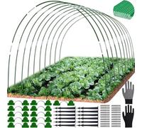 Sunshine smile Arceau pour Serre Tunnel,Garden Arceaux pour Serre Tunnel,Arceau pour Tunnel Serre de Jardin,Arceaux Serre de Jardin,Cerceau Serre Jardin,Kit de Maison de Cerceau de Jardin