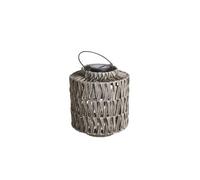 Sunshine Twinkle Table Solaire Mobile Outdoor Gris/Rotin