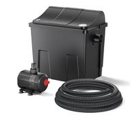 SunSun CBF-200T Filtre biologique – pour étangs de 8000 L max. – 6000 L/h – Système de filtration complet – avec UV et Pompe – bassins Poissons Koi