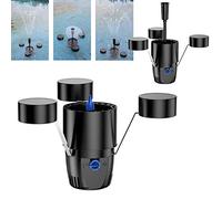 SunSun CSP-250 Écumeur Skimmer flottant de bassin - aspirateur de surface jusqu’à 40 m² - 2500 l/h / 45 W - avec pompe et câble - Entretien Eau Jardin Ramasse-feuilles
