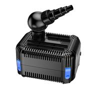 SunSun CDF-5800 Pompe de bassin - 24 V DC / 40 W / 5000 l/h / refoulement max. 4,6 m - avec Protection anti-blocage et anti-manque d’eau