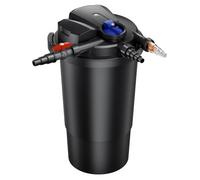 SunSun CPA-15000 Filtre de bassin à pression avec stérilisation UV - 382 x 382 x 713 mm - 18 W / étang 30000 l max. / réservoir - Ne