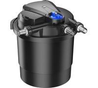 SunSun CPA-20000 Filtre de bassin à pression avec stérilisation UV - 473 x 473 x 560 mm - 36 W / étang 40000 l max. / réservoir - Nettoyage facile - Filtration eau à grand débit