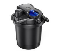 SunSun CPA-2500 Filtre de bassin à pression avec stérilisation UV - 366 x 366 x 406 mm - 11 W / étang 6000 l max. / réservoir 16 l -
