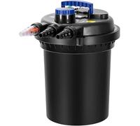 SunSun CPF-250 Filtre de Bassin avec clarificateur UV 11 W - Filtration Bio Pression pour bassins jusqu'à 2600 gallons, contrôle des algues et clarté de l'eau