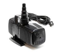 SunSun CQT-8000 Pompe de Bassin ECO - 275 x 152 x 165 mm - débit max. 8000 l/h / 70 W / refoulement max. 3,2 m - Filtration Circulation eau jardin étang avec Accessoires