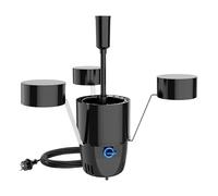 SunSun CSP-250 Écumeur Skimmer flottant de bassin - aspirateur de surface jusqu’à 40 m² - 2500 l/h / 45 W - avec pompe et câble - Ramasse-feuilles Entretien Eau Jardin