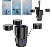 SunSun CSP-250 Écumeur Skimmer flottant de bassin - aspirateur de surface jusqu’à 40 m² - 2500 l/h / 45 W - avec pompe et câble - Ramasse-feuilles Entretien Eau Jardin