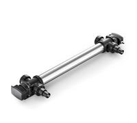 SunSun CUV-772 Stérilisateur Clarificateur bassins/étang - débit Max. 8000 l/h - avec Lampe Rayons UV-C 72 W + Boîtier INOX - pour Poissons et Plantes Aquatiques - Cours d’Eau en hélice