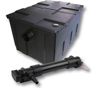 SunSun Kit complet: CBF-550 Filtre de bassin jusqu'à 60000 L Biologique, CUV-636 lampe uv UVC Clarificateur avec 36 Watt Puissance UV-C
