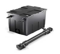SunSun Kit complet: CBF-550 Filtre de bassin jusqu'à 60000 L Biologique, CUV-672 lampe uv UVC Clarificateur avec 72 Watt Puissance UV-C