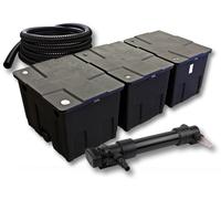 SunSun Kit de filtration de bassin 90000l 36W UVC 6. Stérilisateur et 5m Tuyau