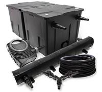 SunSun Kit filtration bassin 60000l 72W Stérilisateur NEO10000 Pompe 25m Tuyau