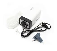 SunSun Pompe à air électrique CT-402 - 174 x 80 x 70 mm / 4 W / 2x 2,8 l/min - Aérateur de bassin pour Aération Oxygénation de l'eau