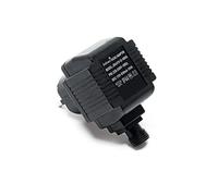 SunSun Transformateur 230 V en 12 V - 90 x 85 x 58 mm - 830 mA 10 VA AC/AC - IP 44 - Adapteur de Réseau Jebao avec Raccord vissé, 2 pôles - source de courant pour Éclairage Pompes Bassins