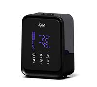 SUNTEC Humidificateur à Ultrasons Monsun 6000 Noir Silencieux | Diffuseur d'Arômes Avec Réservoir d'eau de 4,5 l | Nébuliseur avec 3 niveaux de Brume, minuterie et ioniseur