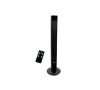 SUNTEC Ventilateur Colonne CoolBreeze 12000 TV | Tour de ventilation oscillante avec télécommande 45 W | 3 niveaux de Vitesse - Minuterie ( 1 - 12 heures) 120 cm,3 Vitesses, | Ecran LED avec affichage de la température| Silence Extrême | Noir