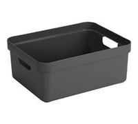 Sunware - Boite de rangement Sigma home Box 24L gris Gris
