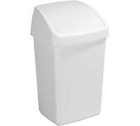 Poubelle Sunware Delta 25 litres blanche G