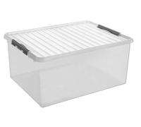 Sunware Q-Line Boîte de Rangement métallique Transparente Taille Unique