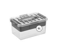 Boite de rangement multifonctions - Avec compartiment amovible - 6 Litres ! G