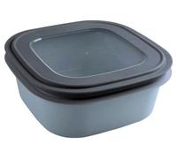 Sunware Sigma Home Boite de Conservation Hermetique Micro-Ondable 2,8L Bleu - 23x23x9cm - Sans BPA Empilable - Boite de Congelation Boite Alimentaire