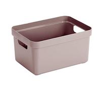 Sunware - Sigma Home Boite de Rangement 13L Rose - 35,2 x 25,3 x 18,3 cm