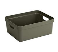 Sunware Sigma Home Boîte de Rangement 24 Litre Couleur, Vert foncé, Taille Unique