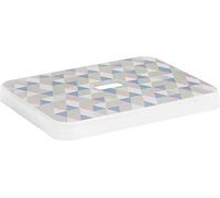 Sunware Sigma Home Couvercle pour Home Box 13 L - décor Triangle