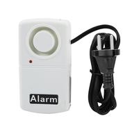 Sunydog Alarme de Coupure de Courant, Sirène D'alerte Panne 120 DB avec Voyant LED, Remplacement Manuel la Batterie, Tolérance Haute Tension, Matériau ABS, Conception du (Prise UE)