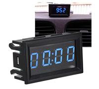 Sunydog E Ic Voiture Horloge, YB27T LED Numérique Lumineuse Montre (Blue) | Horloge de voiture E ic, YB27T LED montre lumineuse numérique horloges multi-usage pour voitures avions bateaux bleu