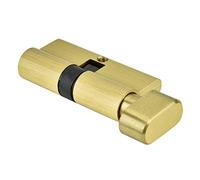 Sunydog Lock Cy R, 65mm Cuivre Simple Ouverture Chambre Poignée Laiton Cy | Sécurité de remplacement avec 3 clés