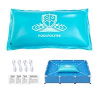 SUNYRISY Coussin d'air pour piscine, résistant à l'hiver, rectangulaire, 2 | Coussin de piscine avec 4 cordes, kit de réparation, valve Boston, accessoire parfait pour l'hiver