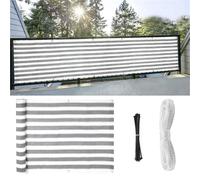 SUODEBYY Brise Vue Jardin Clôture d'écran de confidentialité for Balcon | Parasol de jardin 1x5m