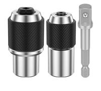 Suoumwa Ensemble de Douilles à Embase pour Porte-Tarauds 3/8", Douilles à Embase Stables Compatibles avec L'Outil Extracteur de Tarauds pour Extracteurs de Vis.