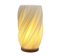 Suoumwa Lampes de Chevet pour Table de Nuit, Lampe de Nuit Vintage à Rayures, Petite Lampe pour Bureau et Décoration, Breeze B