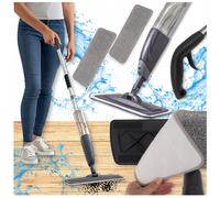Super balai à franges avec vaporisateur en microfibre 41 cm 600 ml + 2 housses t