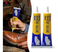 Super colle pour chaussures très fortes, 60ml, 1/2/3/5 pièces, pour baskets, bottes, cuir, réparation rapide, bricolage, colle liquide transparente universelle 2PCS