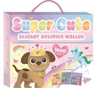 Super Cute Sticker & Activity Kit: With 3 Books and over 1000 Stickers Included