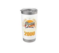 Super depuis octobre 2000 26e anniversaire dicton 26 ans Gobelet isotherme en acier inoxydable double paroi