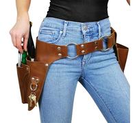 SUPER FOREST Ceinture à Outils de Jardin, Sac de Rangement extérieur en Cuir, Cadeaux de Jardinage pour Femmes - Ceinture Utilitaire - Pochette de Rangement pour Outils de Jardin - Cadeau pour