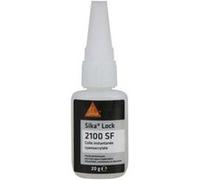 Sika Colle instantanée SikaLock 2100 SF – Cuir, papier et bois – Transparent 20 ml
